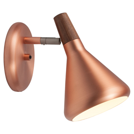 Float Wall Light Copper